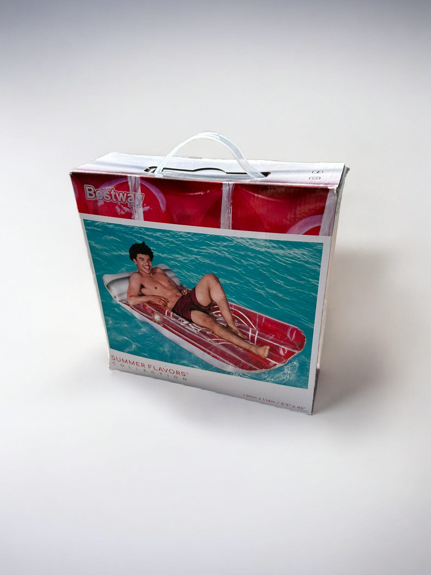 Bestway Summer Flavors Pool Lounger – Gold & Cherry Jar Edition