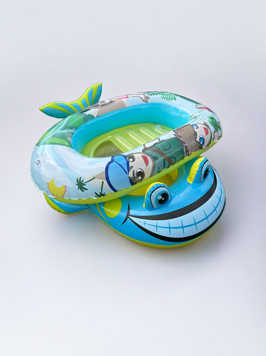 Kids Inflatable Boat – Jungle & Whale Editions
