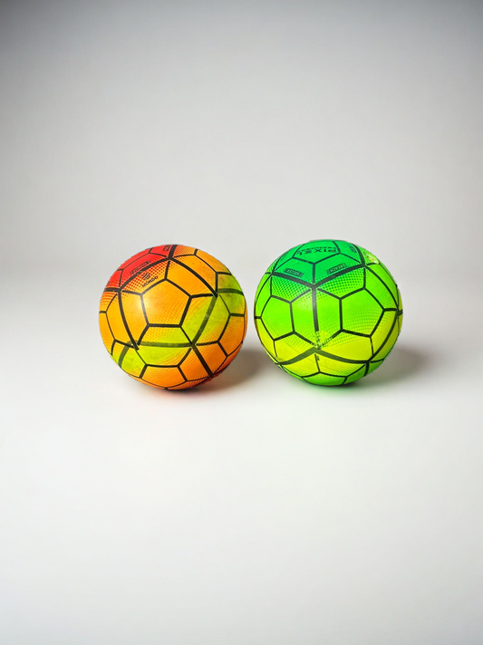 Mini Soccer Balls – Neon Edition (Set of 3)