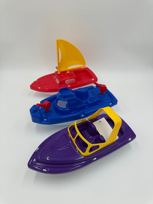 Beach Toy Boats – Set of 3