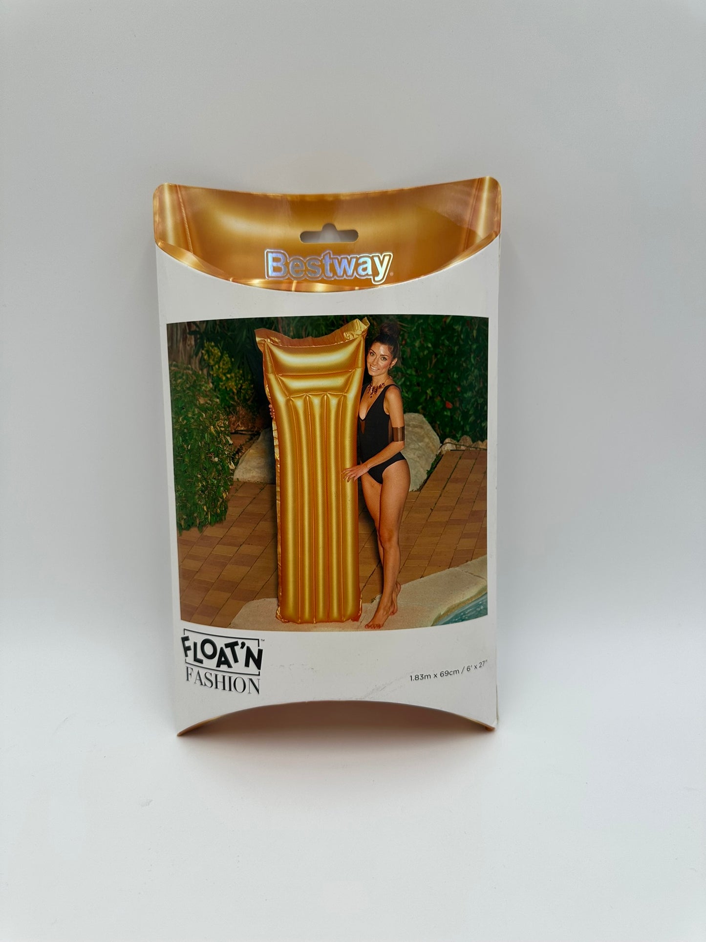 Bestway Summer Flavors Pool Lounger – Gold & Cherry Jar Edition